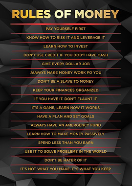 rules of money