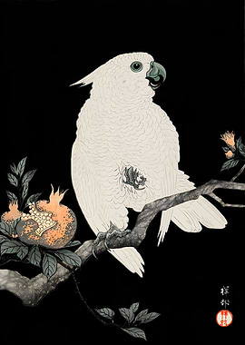 Ukiyo e Cockatoo