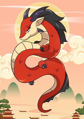 Majestic Chibi Dragon