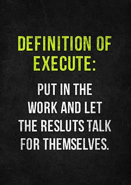 Definition of Execute