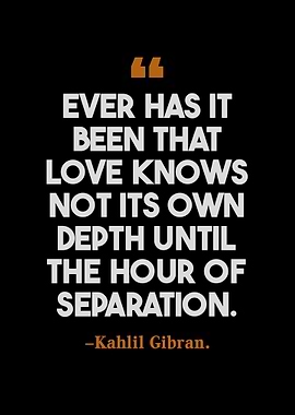 Kahlil Gibran