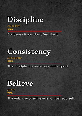 Discipline Consistence