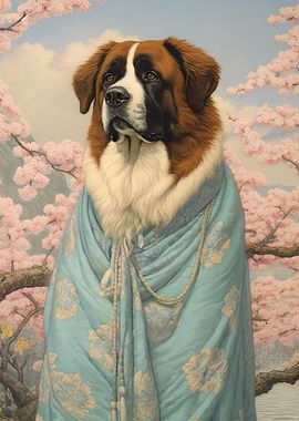Saint Bernard Geisha