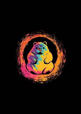 Hamster Silhouette Hammy