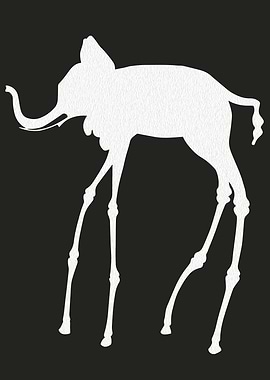 White Elephant by Dali