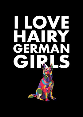 I Love Hairy German Girls