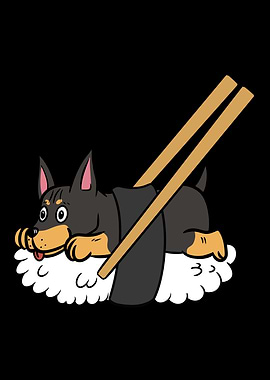 Doberman Nigiri Sushi