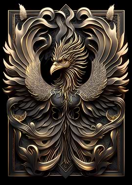 Epic Golden Phoenix