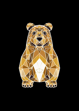 Hamster Outline Geometric