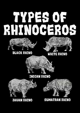 Types Of Rhinoceros