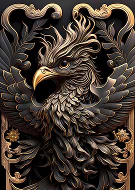 Glorious Phoenix Art Deco