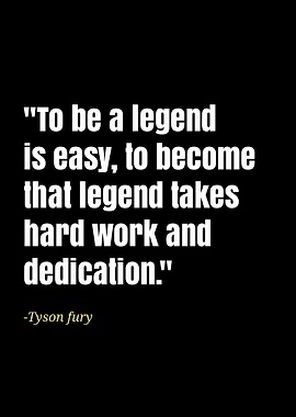 Tyson fury quotes