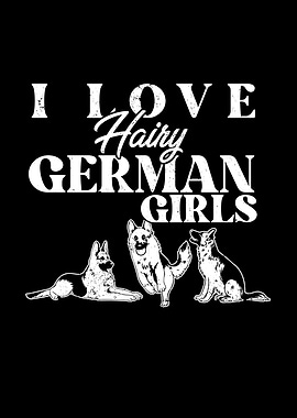 I Love Hairy German Girls
