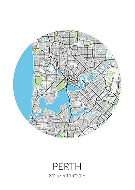 Perth Circle City Map