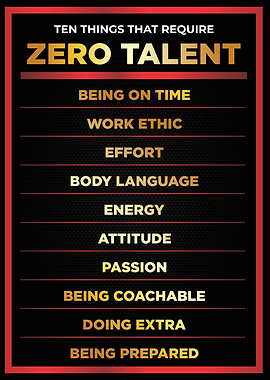 zero talent