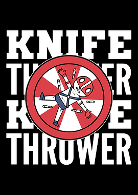 Knife Thrower Acrobats Gif