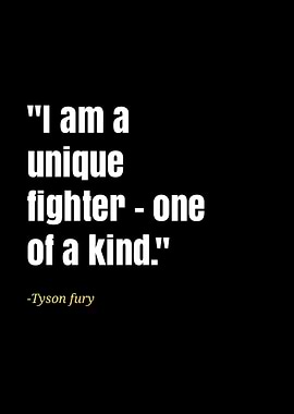 Tyson fury quotes