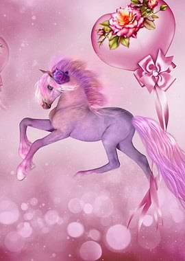 Wonderful fantasy foal