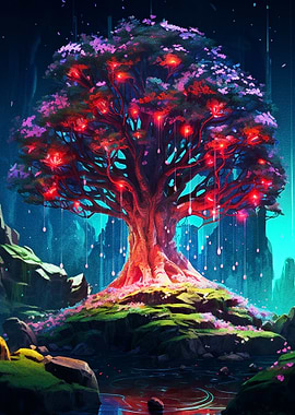 Fantasy style tree
