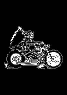 reaper rider BnW