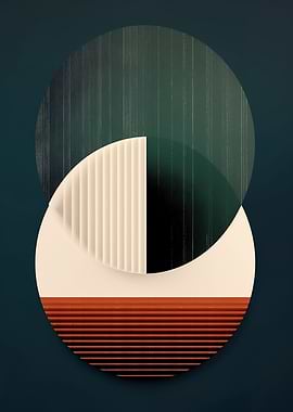 Abstract Touching Circles