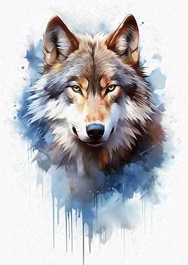 Wolf Watercolor