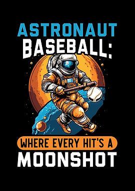 Baseball Astronaut
