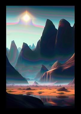 Sunlight And Mountains