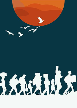 Having Fun At The Sunset