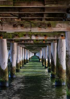 Sea Under Sopot Pier