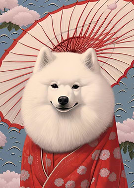 Samoyed Geisha