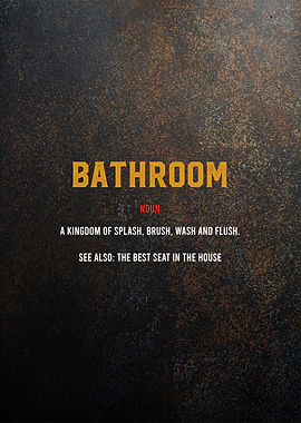 bathroom motivational