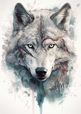 Wild Spirit Wolf Artwork