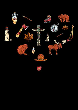 Canadian Vintage Symbols