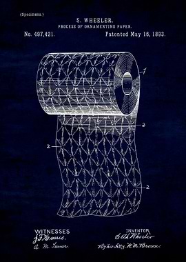 Toilet Paper 1893