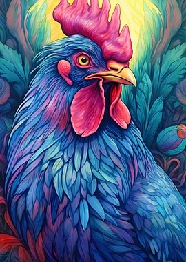 Chicken Colorful