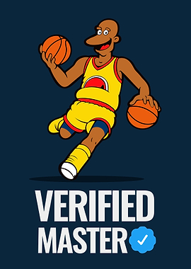 Funny basketball cartoon