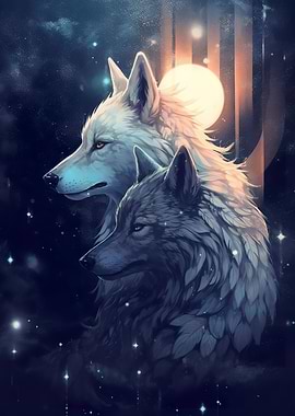 Dark Cosmic Wolfs