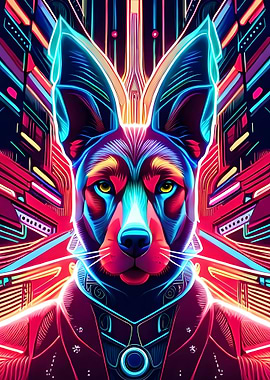 Cyberpunk Dog