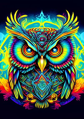 Colorful Owl