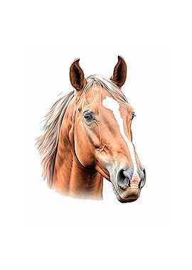 Horse Head Face Equestrian