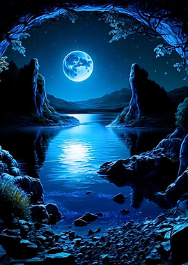 Fantasy Moon Night