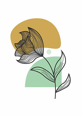 modern flowerline II