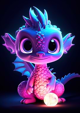 baby dragon neon