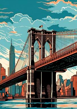 Brooklyn Bridge Vintage