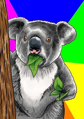 Surprised Koala