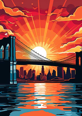 Brooklyn Bridge Vintage