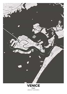 Italy venince streetmap