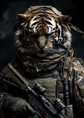 Animal Soldier Tiger