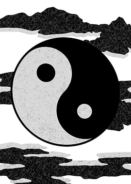 Zen Cloud Yin Yang White